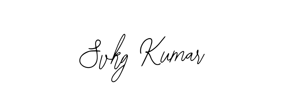 How to make Svkg Kumar signature? Bearetta-2O07w is a professional autograph style. Create handwritten signature for Svkg Kumar name. Svkg Kumar signature style 12 images and pictures png