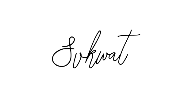Make a beautiful signature design for name Svkwat. Use this online signature maker to create a handwritten signature for free. Svkwat signature style 12 images and pictures png