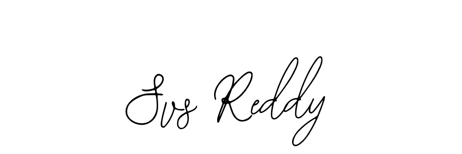 Similarly Bearetta-2O07w is the best handwritten signature design. Signature creator online .You can use it as an online autograph creator for name Svs Reddy. Svs Reddy signature style 12 images and pictures png