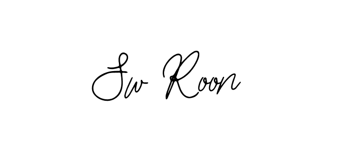 Also we have Sw Roon name is the best signature style. Create professional handwritten signature collection using Bearetta-2O07w autograph style. Sw Roon signature style 12 images and pictures png