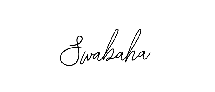 Also we have Swabaha name is the best signature style. Create professional handwritten signature collection using Bearetta-2O07w autograph style. Swabaha signature style 12 images and pictures png