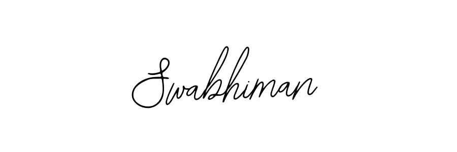 Swabhiman stylish signature style. Best Handwritten Sign (Bearetta-2O07w) for my name. Handwritten Signature Collection Ideas for my name Swabhiman. Swabhiman signature style 12 images and pictures png