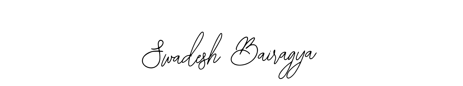 Make a short Swadesh Bairagya signature style. Manage your documents anywhere anytime using Bearetta-2O07w. Create and add eSignatures, submit forms, share and send files easily. Swadesh Bairagya signature style 12 images and pictures png