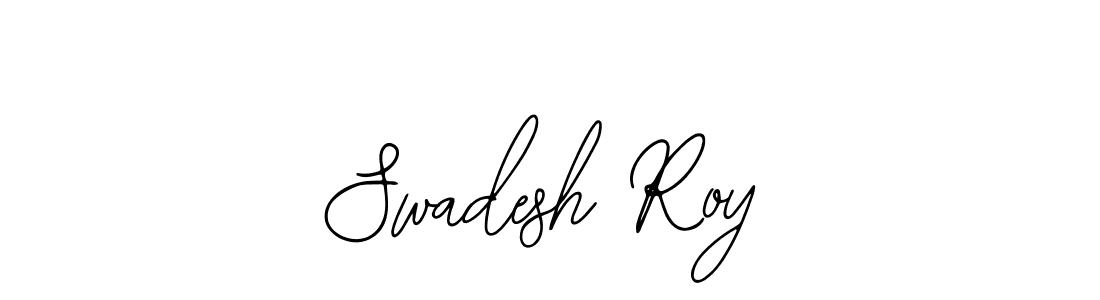 Similarly Bearetta-2O07w is the best handwritten signature design. Signature creator online .You can use it as an online autograph creator for name Swadesh Roy. Swadesh Roy signature style 12 images and pictures png