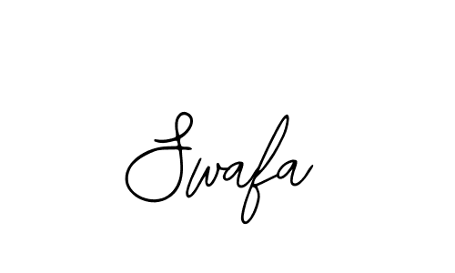 How to make Swafa name signature. Use Bearetta-2O07w style for creating short signs online. This is the latest handwritten sign. Swafa signature style 12 images and pictures png