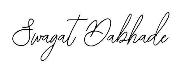 A timeless handwritten aesthetic for Swagat Dabhade. The Bearetta-2O07w font gives your signature a handcrafted feel with natural curves. Swagat Dabhade signature style 12 images and pictures png