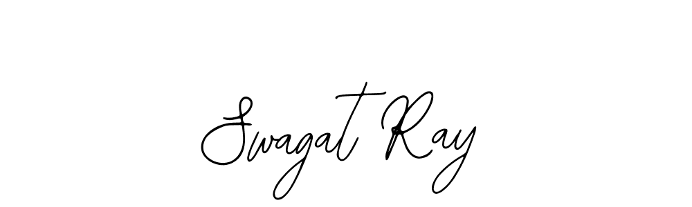 You should practise on your own different ways (Bearetta-2O07w) to write your name (Swagat Ray) in signature. don't let someone else do it for you. Swagat Ray signature style 12 images and pictures png