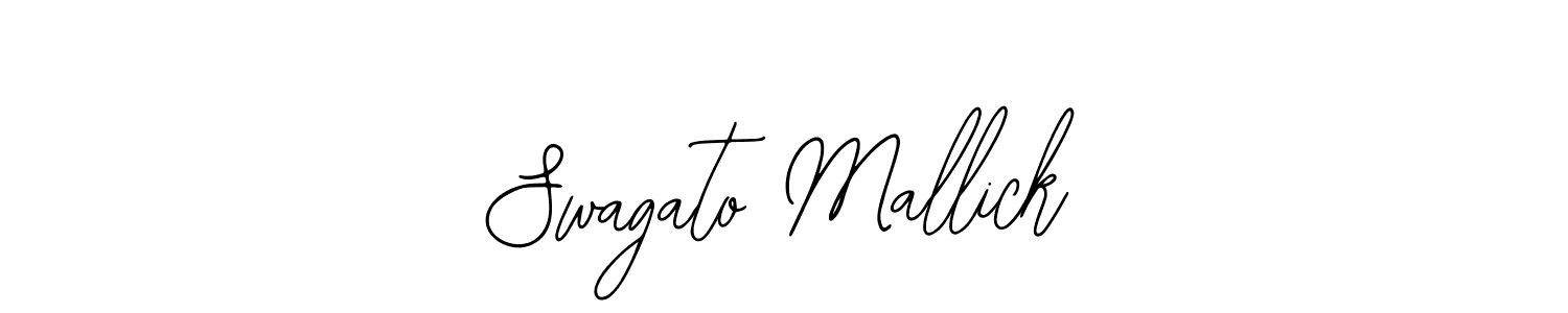 How to make Swagato Mallick signature? Bearetta-2O07w is a professional autograph style. Create handwritten signature for Swagato Mallick name. Swagato Mallick signature style 12 images and pictures png