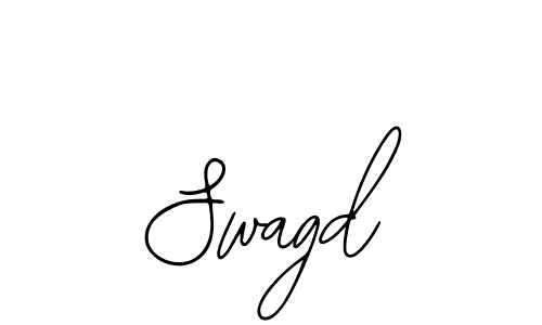Similarly Bearetta-2O07w is the best handwritten signature design. Signature creator online .You can use it as an online autograph creator for name Swagd. Swagd signature style 12 images and pictures png
