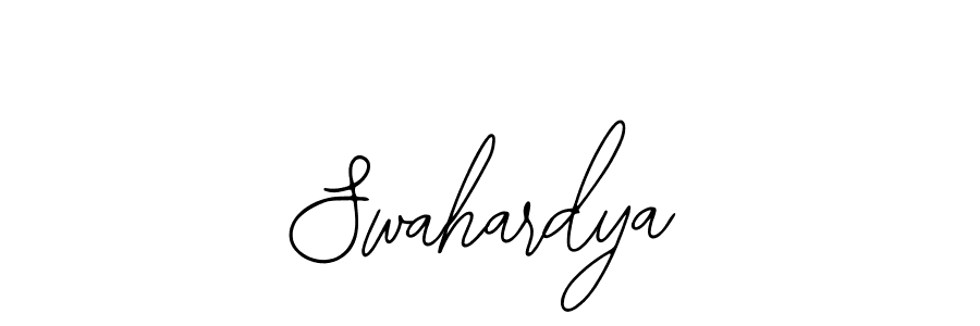 Make a beautiful signature design for name Swahardya. With this signature (Bearetta-2O07w) style, you can create a handwritten signature for free. Swahardya signature style 12 images and pictures png
