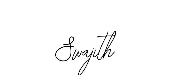 The best way (Bearetta-2O07w) to make a short signature is to pick only two or three words in your name. The name Swajith include a total of six letters. For converting this name. Swajith signature style 12 images and pictures png