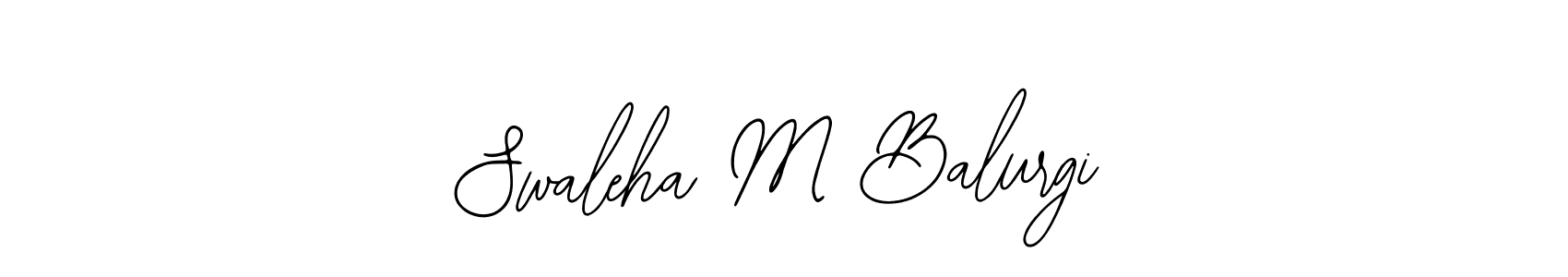 See photos of Swaleha M Balurgi official signature by Spectra . Check more albums & portfolios. Read reviews & check more about Bearetta-2O07w font. Swaleha M Balurgi signature style 12 images and pictures png
