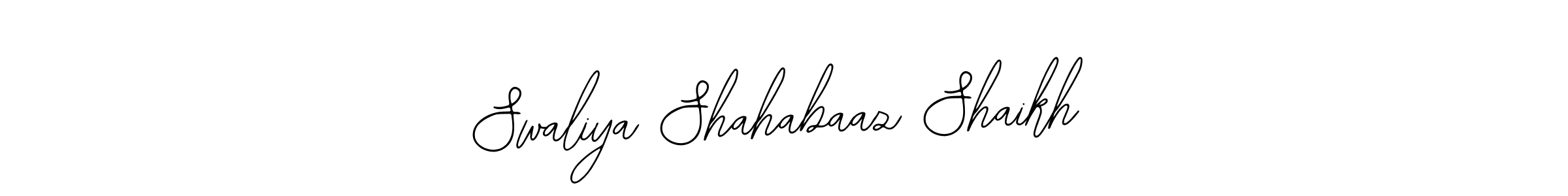 See photos of Swaliya Shahabaaz Shaikh official signature by Spectra . Check more albums & portfolios. Read reviews & check more about Bearetta-2O07w font. Swaliya Shahabaaz Shaikh signature style 12 images and pictures png