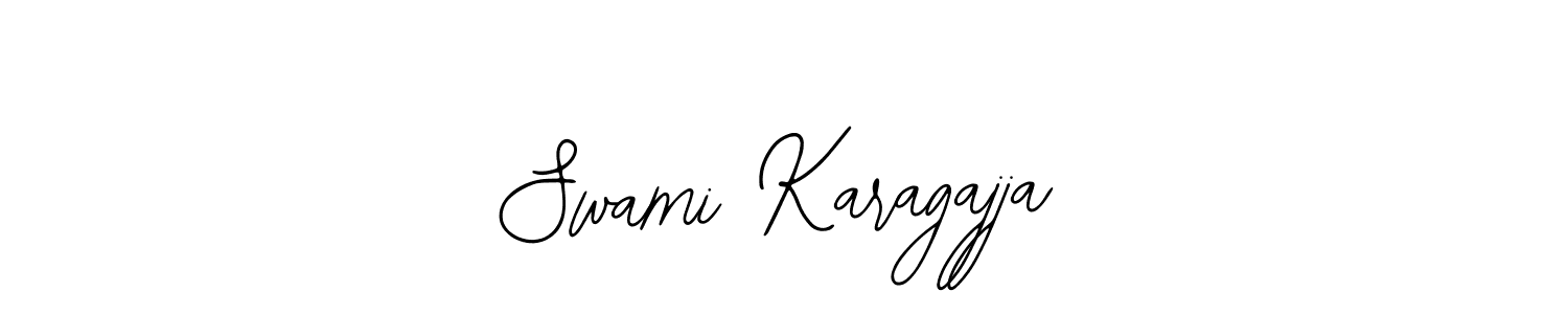 Create a beautiful signature design for name Swami Karagajja. With this signature (Bearetta-2O07w) fonts, you can make a handwritten signature for free. Swami Karagajja signature style 12 images and pictures png