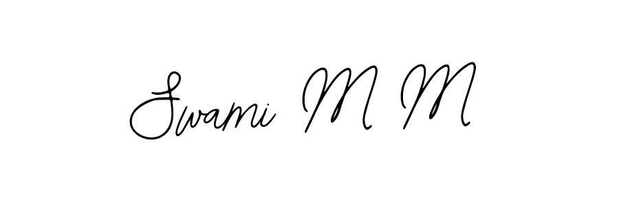 Make a beautiful signature design for name Swami M M. With this signature (Bearetta-2O07w) style, you can create a handwritten signature for free. Swami M M signature style 12 images and pictures png