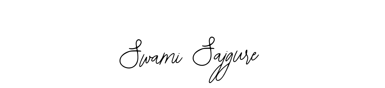 Use a signature maker to create a handwritten signature online. With this signature software, you can design (Bearetta-2O07w) your own signature for name Swami Sajgure. Swami Sajgure signature style 12 images and pictures png