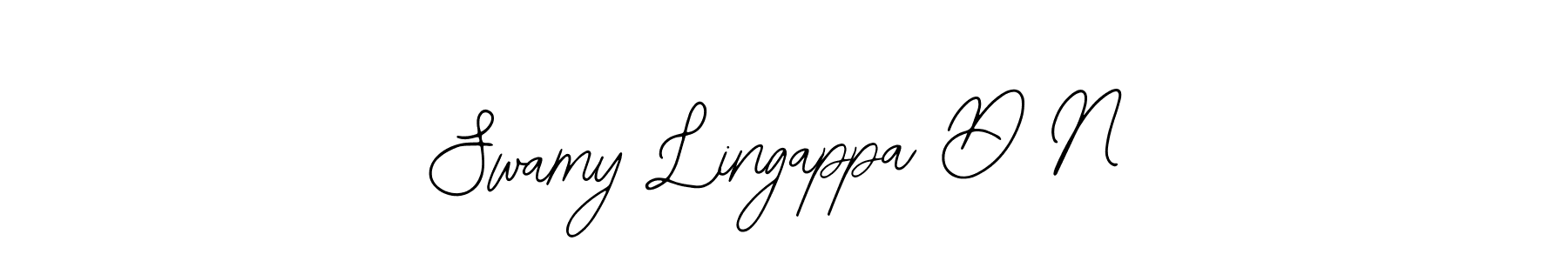 Create a beautiful signature design for name Swamy Lingappa D N. With this signature (Bearetta-2O07w) fonts, you can make a handwritten signature for free. Swamy Lingappa D N signature style 12 images and pictures png