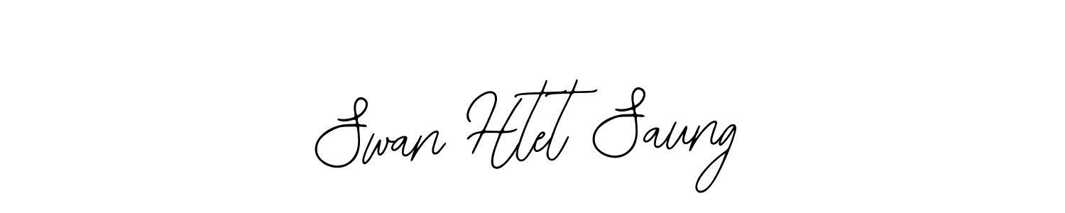 Swan Htet Saung stylish signature style. Best Handwritten Sign (Bearetta-2O07w) for my name. Handwritten Signature Collection Ideas for my name Swan Htet Saung. Swan Htet Saung signature style 12 images and pictures png