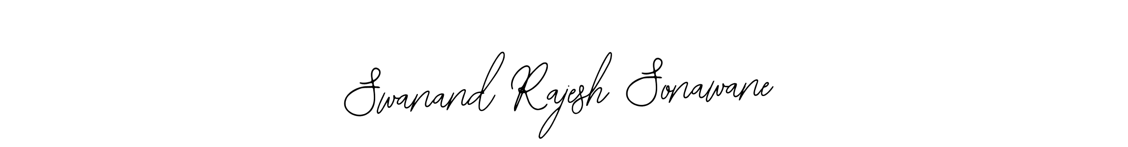 How to make Swanand Rajesh Sonawane name signature. Use Bearetta-2O07w style for creating short signs online. This is the latest handwritten sign. Swanand Rajesh Sonawane signature style 12 images and pictures png