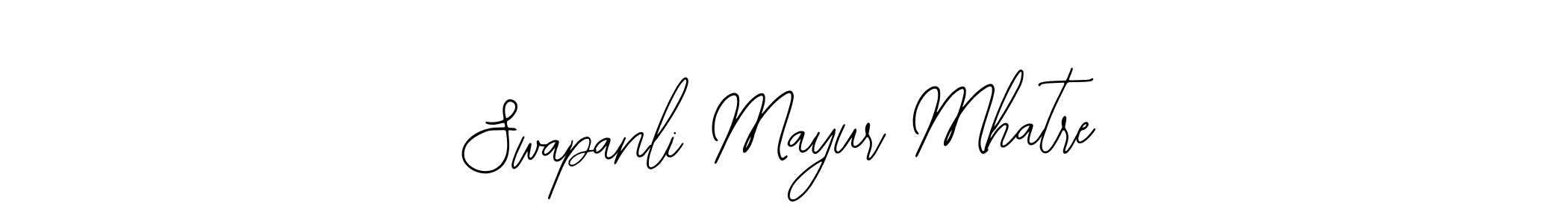 Make a short Swapanli Mayur Mhatre signature style. Manage your documents anywhere anytime using Bearetta-2O07w. Create and add eSignatures, submit forms, share and send files easily. Swapanli Mayur Mhatre signature style 12 images and pictures png