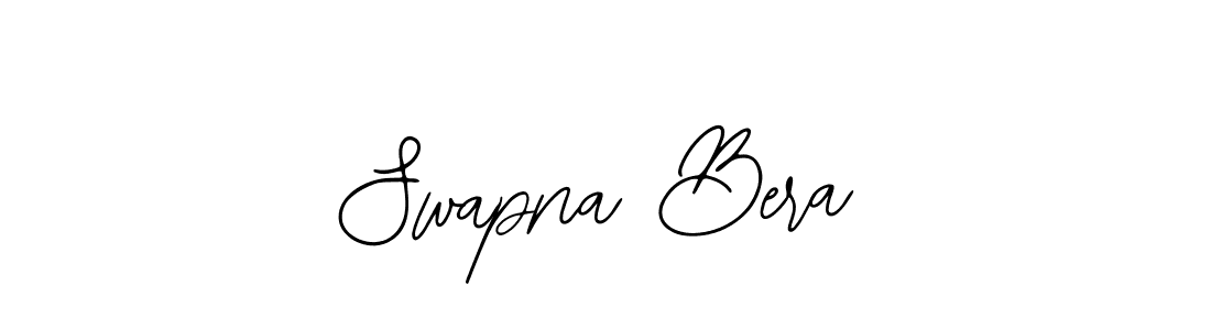 How to make Swapna Bera name signature. Use Bearetta-2O07w style for creating short signs online. This is the latest handwritten sign. Swapna Bera signature style 12 images and pictures png