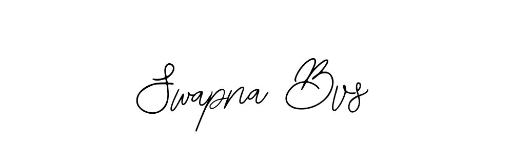 Make a beautiful signature design for name Swapna Bvs. Use this online signature maker to create a handwritten signature for free. Swapna Bvs signature style 12 images and pictures png