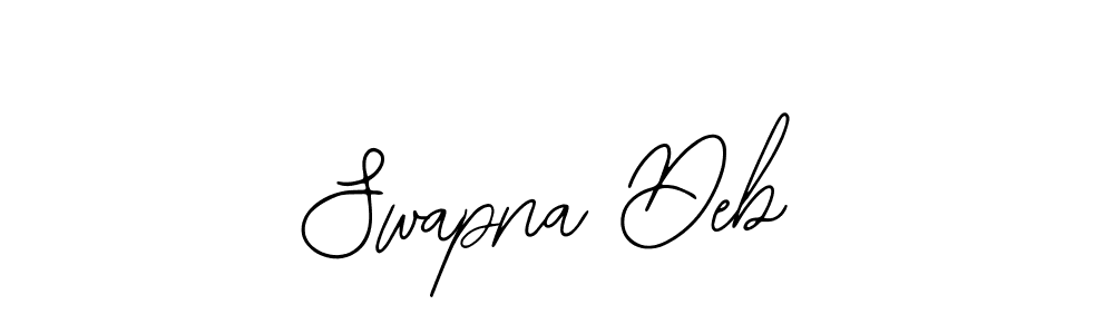 How to make Swapna Deb signature? Bearetta-2O07w is a professional autograph style. Create handwritten signature for Swapna Deb name. Swapna Deb signature style 12 images and pictures png