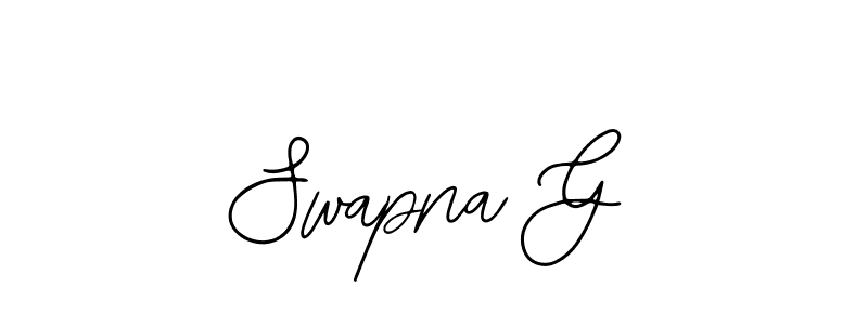 Also we have Swapna G name is the best signature style. Create professional handwritten signature collection using Bearetta-2O07w autograph style. Swapna G signature style 12 images and pictures png