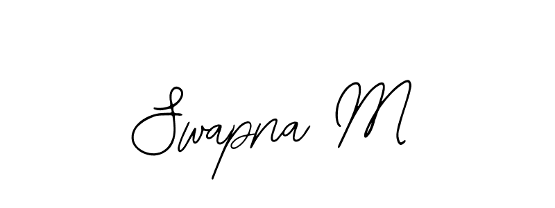 Make a beautiful signature design for name Swapna M. With this signature (Bearetta-2O07w) style, you can create a handwritten signature for free. Swapna M signature style 12 images and pictures png