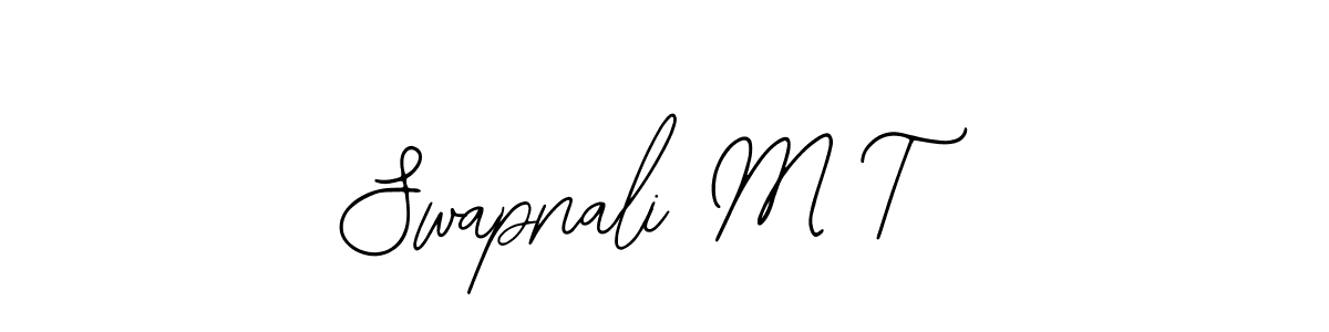 You can use this online signature creator to create a handwritten signature for the name Swapnali M T. This is the best online autograph maker. Swapnali M T signature style 12 images and pictures png