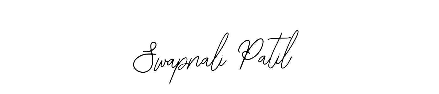 The best way (Bearetta-2O07w) to make a short signature is to pick only two or three words in your name. The name Swapnali Patil include a total of six letters. For converting this name. Swapnali Patil signature style 12 images and pictures png