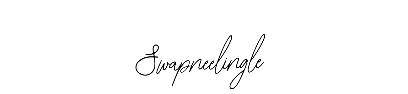 if you are searching for the best signature style for your name Swapneelingle. so please give up your signature search. here we have designed multiple signature styles  using Bearetta-2O07w. Swapneelingle signature style 12 images and pictures png