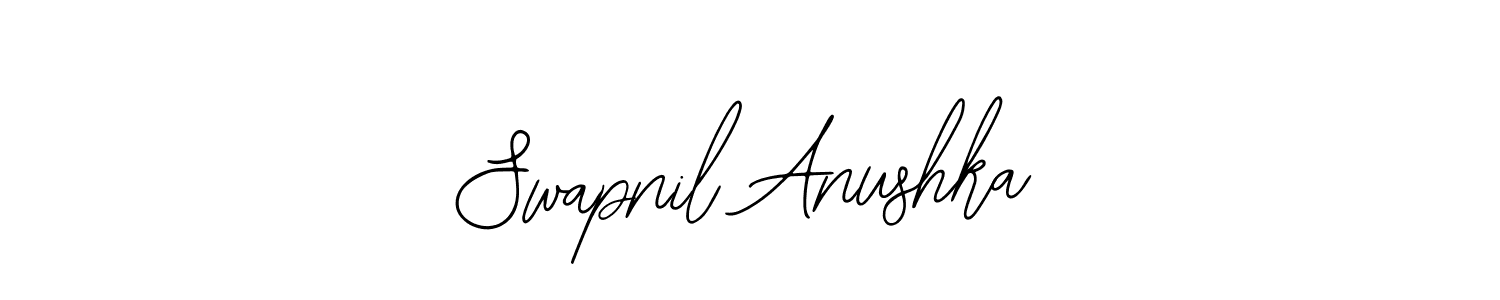 See photos of Swapnil Anushka official signature by Spectra . Check more albums & portfolios. Read reviews & check more about Bearetta-2O07w font. Swapnil Anushka signature style 12 images and pictures png