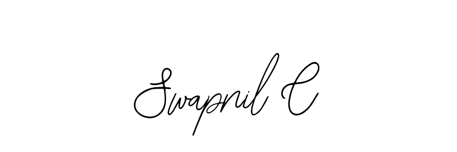 You should practise on your own different ways (Bearetta-2O07w) to write your name (Swapnil C) in signature. don't let someone else do it for you. Swapnil C signature style 12 images and pictures png