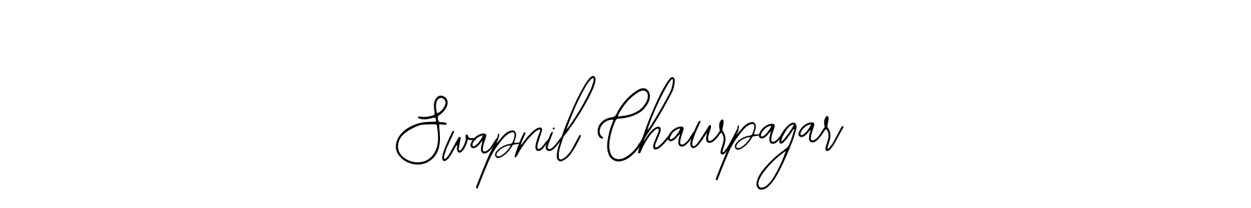 if you are searching for the best signature style for your name Swapnil Chaurpagar. so please give up your signature search. here we have designed multiple signature styles  using Bearetta-2O07w. Swapnil Chaurpagar signature style 12 images and pictures png