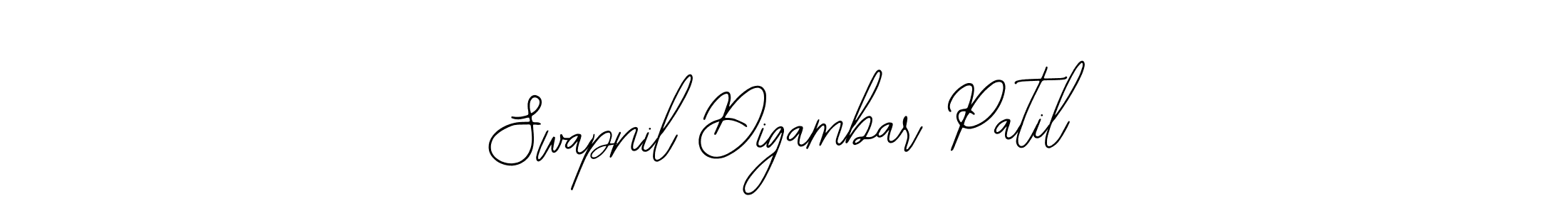 Bearetta-2O07w is a professional signature style that is perfect for those who want to add a touch of class to their signature. It is also a great choice for those who want to make their signature more unique. Get Swapnil Digambar Patil name to fancy signature for free. Swapnil Digambar Patil signature style 12 images and pictures png