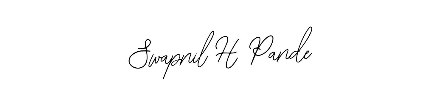 It looks lik you need a new signature style for name Swapnil H Pande. Design unique handwritten (Bearetta-2O07w) signature with our free signature maker in just a few clicks. Swapnil H Pande signature style 12 images and pictures png