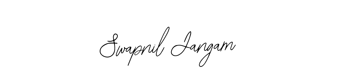 Make a beautiful signature design for name Swapnil Jangam. Use this online signature maker to create a handwritten signature for free. Swapnil Jangam signature style 12 images and pictures png