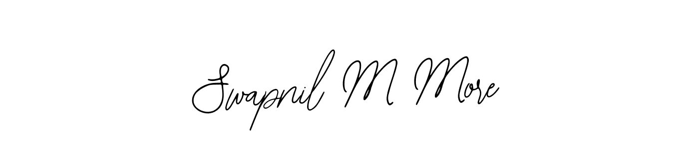 Also we have Swapnil M More name is the best signature style. Create professional handwritten signature collection using Bearetta-2O07w autograph style. Swapnil M More signature style 12 images and pictures png