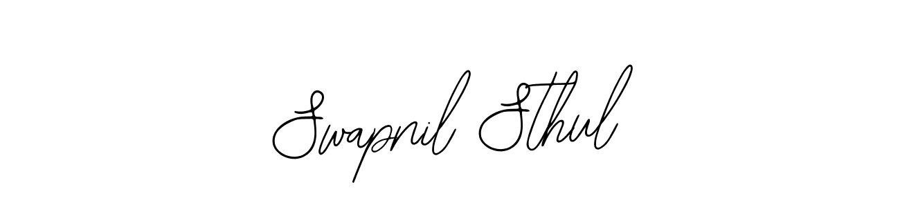Also we have Swapnil Sthul name is the best signature style. Create professional handwritten signature collection using Bearetta-2O07w autograph style. Swapnil Sthul signature style 12 images and pictures png
