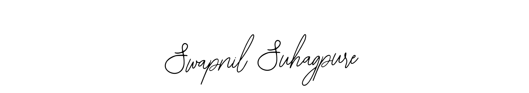 Design your own signature with our free online signature maker. With this signature software, you can create a handwritten (Bearetta-2O07w) signature for name Swapnil Suhagpure. Swapnil Suhagpure signature style 12 images and pictures png