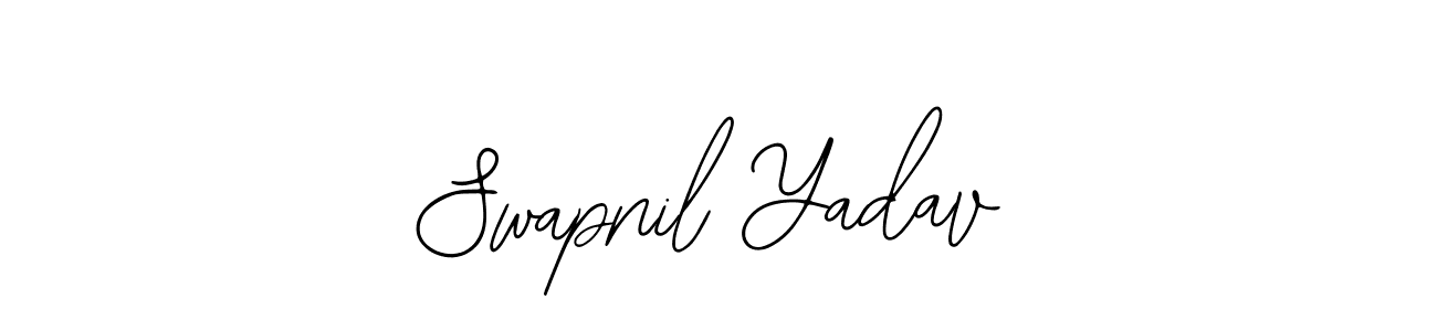 How to make Swapnil Yadav name signature. Use Bearetta-2O07w style for creating short signs online. This is the latest handwritten sign. Swapnil Yadav signature style 12 images and pictures png