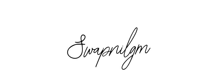 How to make Swapnilgm name signature. Use Bearetta-2O07w style for creating short signs online. This is the latest handwritten sign. Swapnilgm signature style 12 images and pictures png