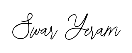 Elevate your brand with a stunning Swar Yeram eSignature. The Bearetta-2O07w style provides a balanced, flowing aesthetic for everyday signing. Swar Yeram signature style 12 images and pictures png