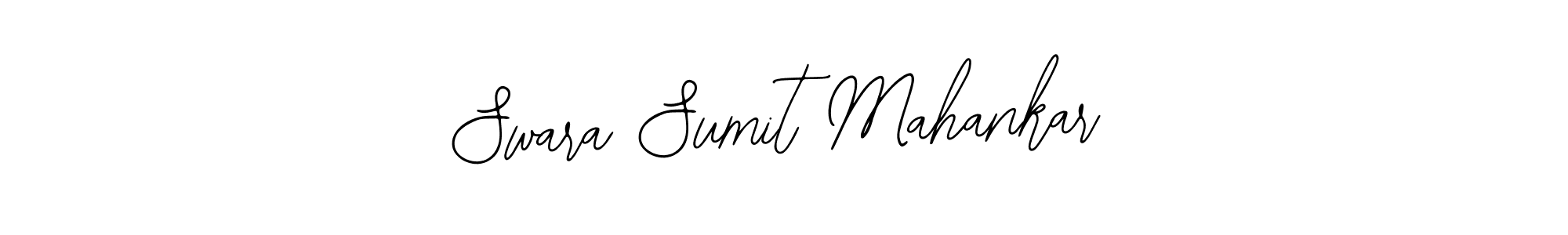 How to Draw Swara Sumit Mahankar signature style? Bearetta-2O07w is a latest design signature styles for name Swara Sumit Mahankar. Swara Sumit Mahankar signature style 12 images and pictures png
