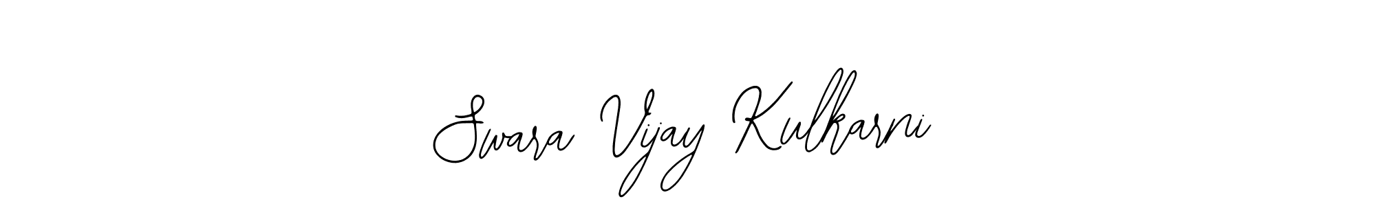 if you are searching for the best signature style for your name Swara Vijay Kulkarni. so please give up your signature search. here we have designed multiple signature styles  using Bearetta-2O07w. Swara Vijay Kulkarni signature style 12 images and pictures png