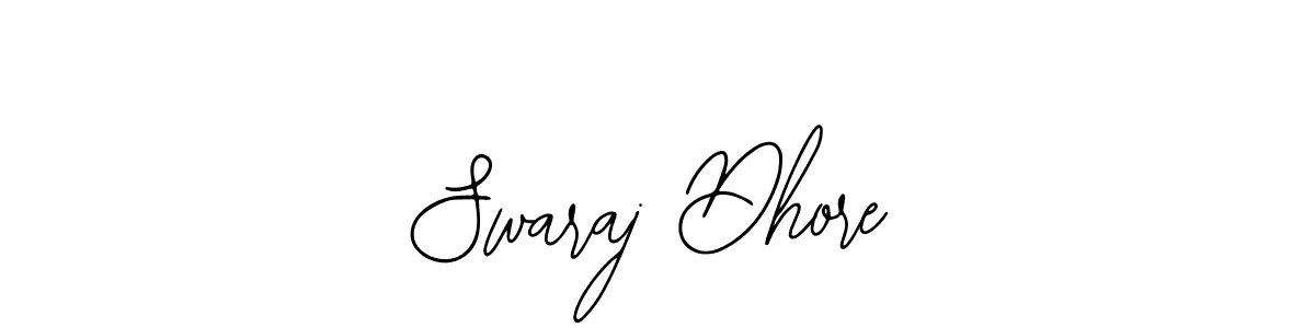 How to Draw Swaraj Dhore signature style? Bearetta-2O07w is a latest design signature styles for name Swaraj Dhore. Swaraj Dhore signature style 12 images and pictures png