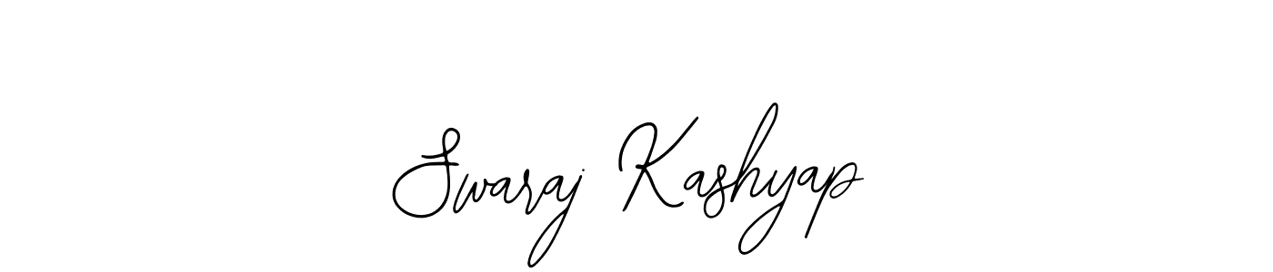 How to make Swaraj Kashyap signature? Bearetta-2O07w is a professional autograph style. Create handwritten signature for Swaraj Kashyap name. Swaraj Kashyap signature style 12 images and pictures png