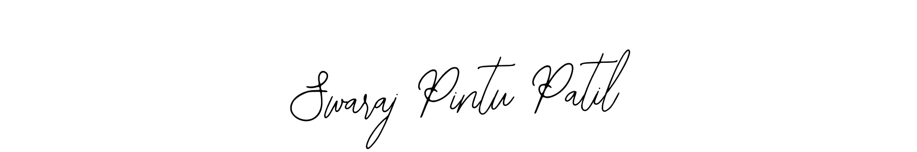 Similarly Bearetta-2O07w is the best handwritten signature design. Signature creator online .You can use it as an online autograph creator for name Swaraj Pintu Patil. Swaraj Pintu Patil signature style 12 images and pictures png