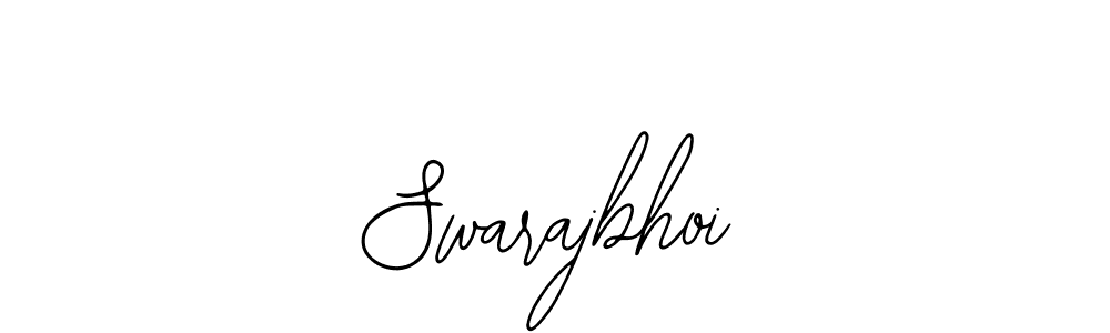 Use a signature maker to create a handwritten signature online. With this signature software, you can design (Bearetta-2O07w) your own signature for name Swarajbhoi. Swarajbhoi signature style 12 images and pictures png